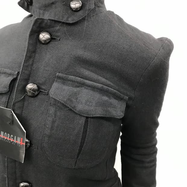 Morgan Homme Layered Collar Field Jacket