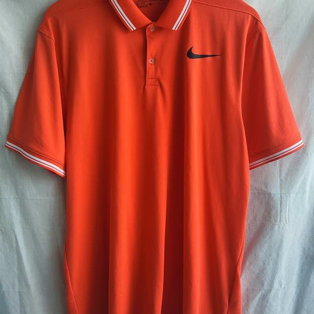 NIKE GOLF 나이키골프 남성 반팔 카라티 XL 기능성 폴리 골프웨어