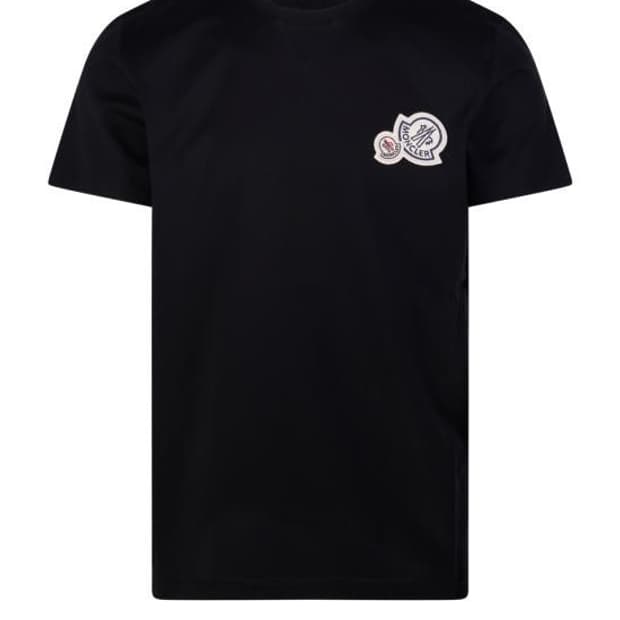 몽클레어 더블패치 반팔티