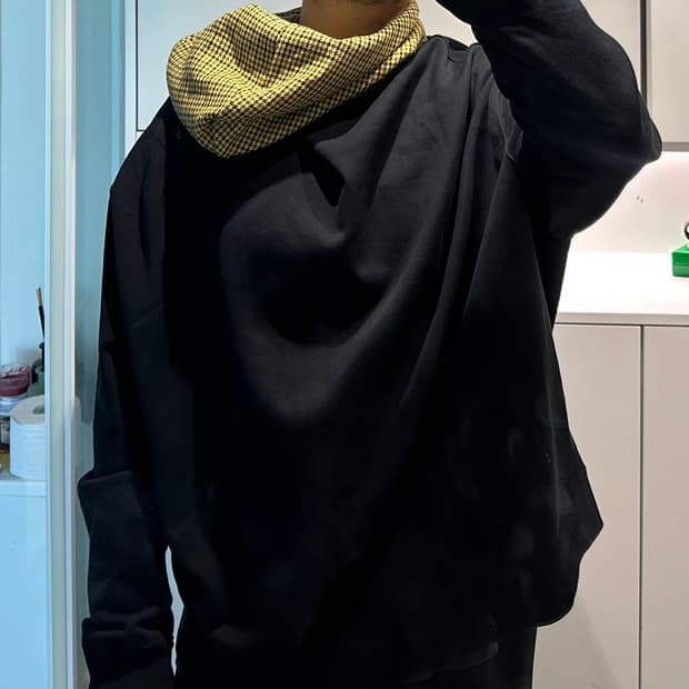 18aw 라프시몬스 로꾸꺼 후드