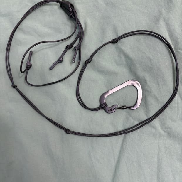 gr10k 랜야드 벨트+ 노스페이스 키