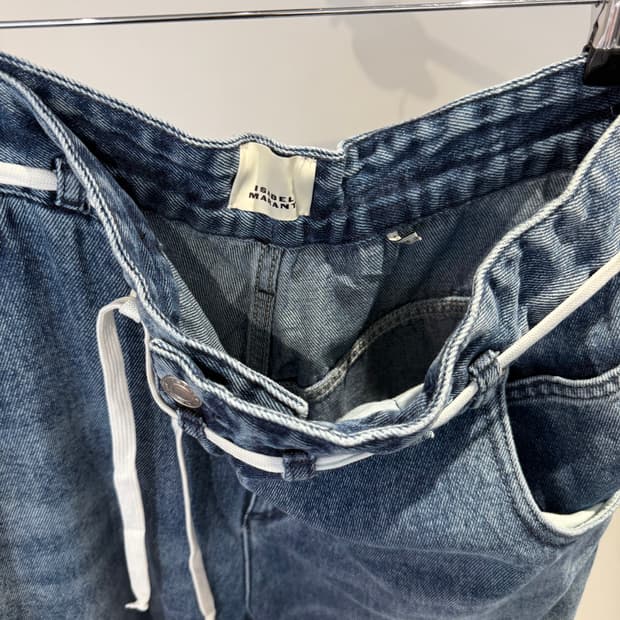 이자벨마랑 와이드 데님팬츠