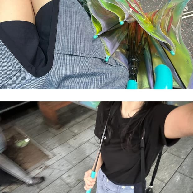 빈티지 레이어드 버뮤다 팬츠 (착용샷 참고)