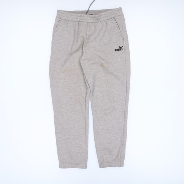 [XL] 푸마 에센셜 로고 기모 조거 팬츠 0120J