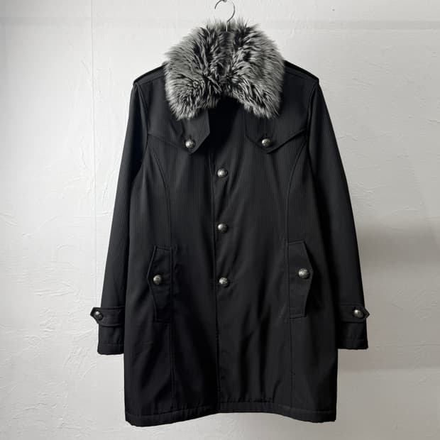 Semantic Design 퍼 트리밍 코트