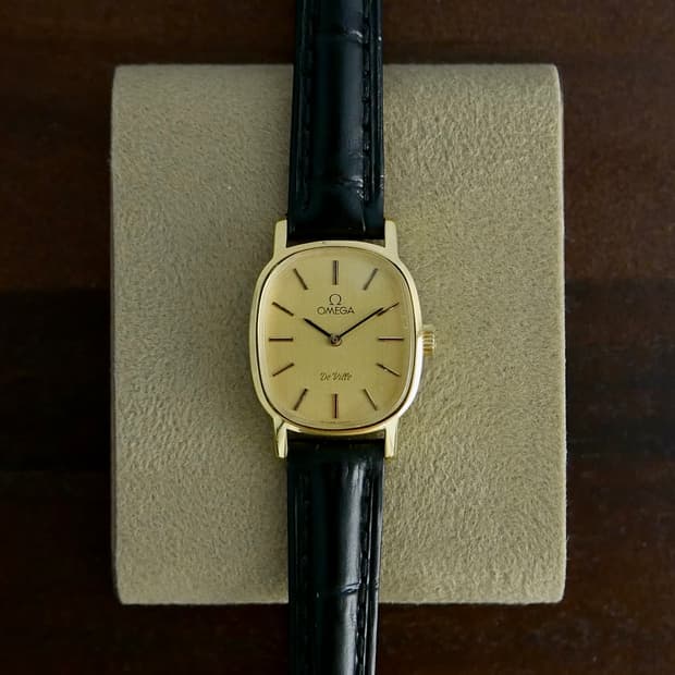 오메가 빈티지 드빌 엘립스 여성용 시계
