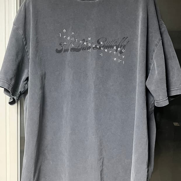 3호선 버터플라이 굿즈티셔츠 