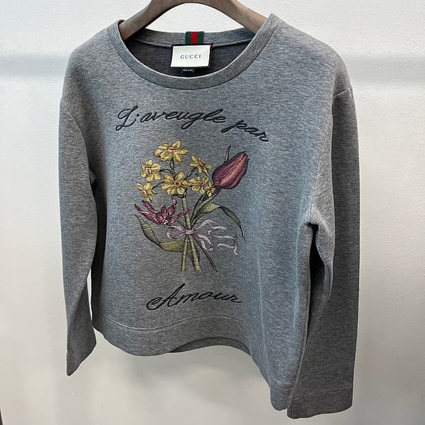 여) 구찌 네오플렌 맨투맨 