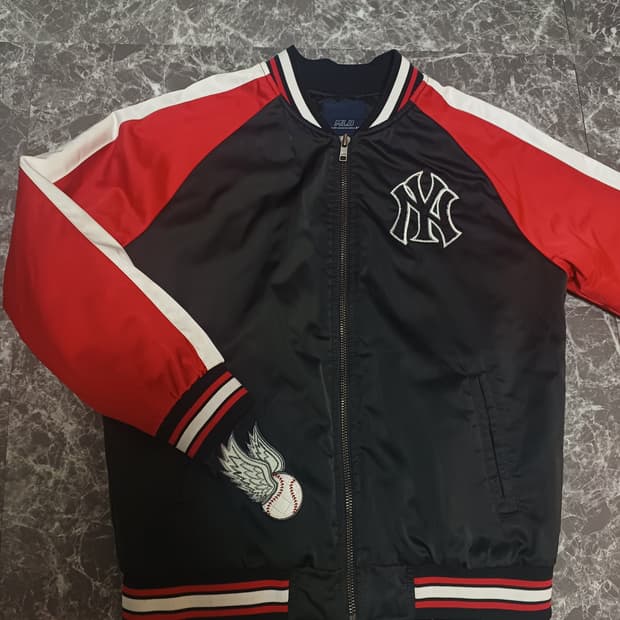MLB 뉴욕양키스 배색 스타디움 자켓 (11세용)