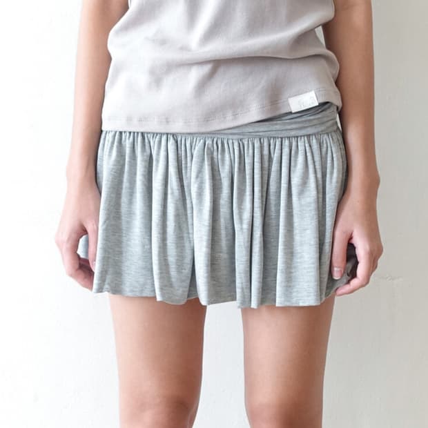 샵페어리 유즈 스커트 yuzu skirt 그레이