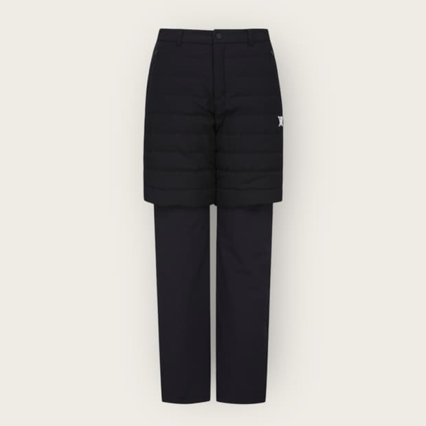 L(82)/ 어뉴 구스다운 로고 패딩팬츠(새상품)