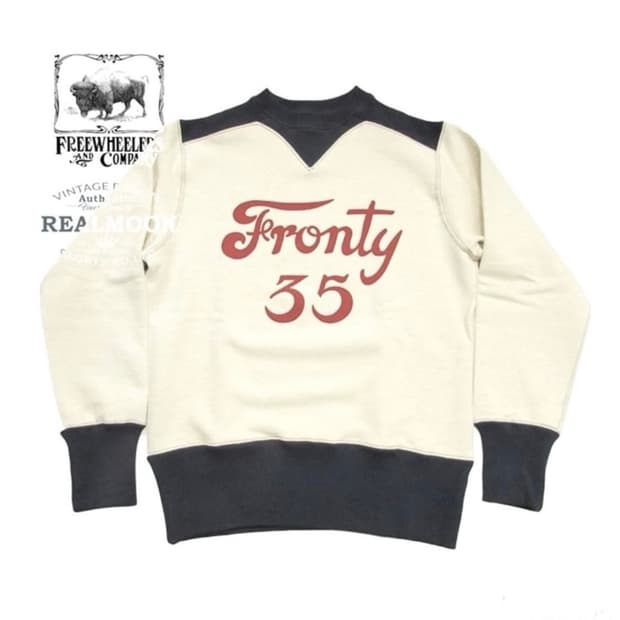 [42]프리휠러스 “Fronty 35" 애슬래틱 스웻 셔츠