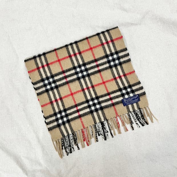 버버리 캐시미어100 머플러