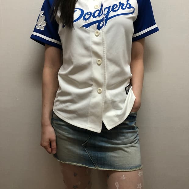 빈티지 mlb 화이트 유니폼