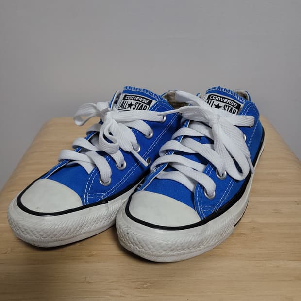 (220) CONVERSE 컨버스 올스타 로우 블루 스니커즈 운동화