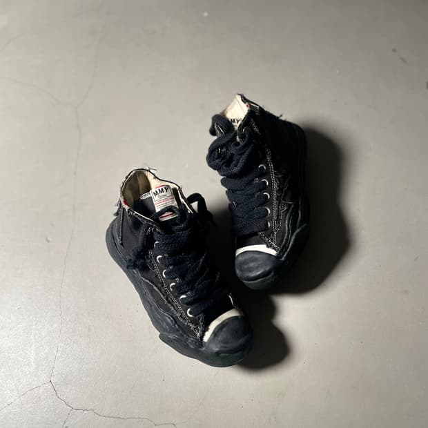 메종 미하라 야스히로 HANK OG Sole Canvas Low-top 