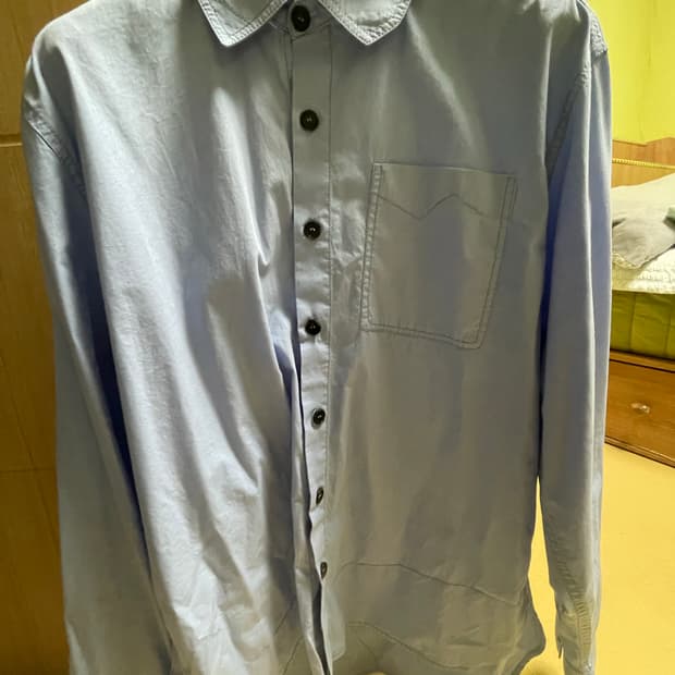 Zara x Ader Error Oversized Shirt SkyBlu