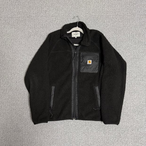 칼하트 털 후리스 뽀글이 블랙 L