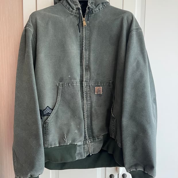 칼하트 액티브 자켓 모스그린 XL사이즈 (J25)