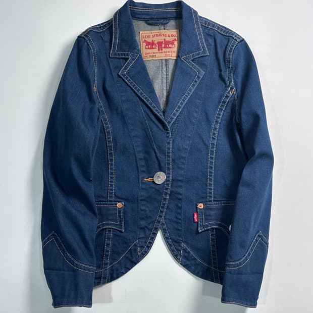 리바이스 우먼스 타입원 데님 자켓 