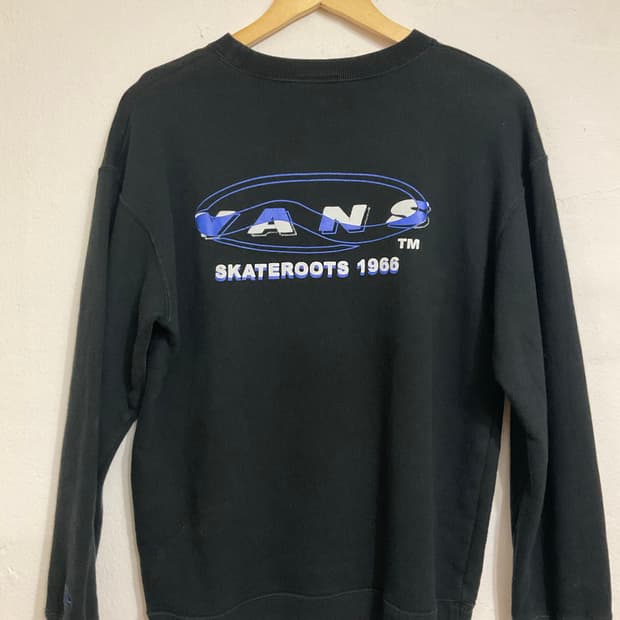 90’s 반스 올드 로고 스웻셔츠