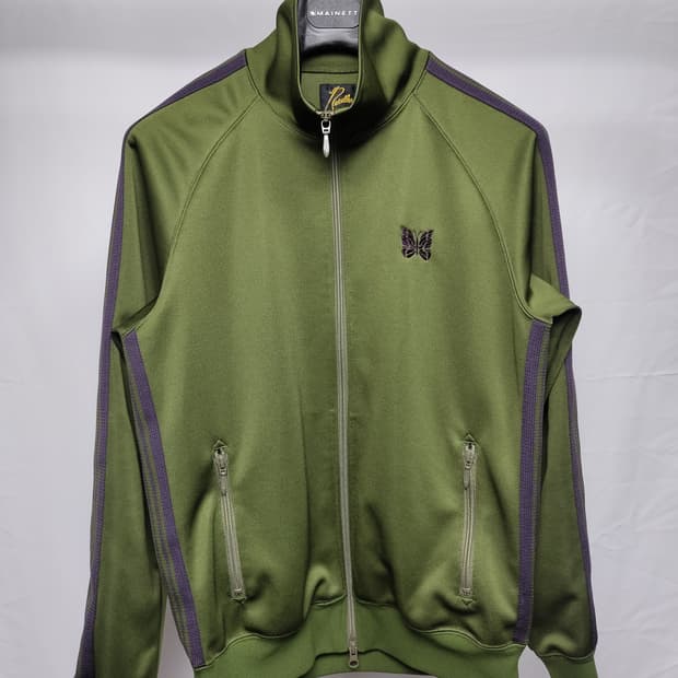 니들스 트랙자켓 아이비그린 s