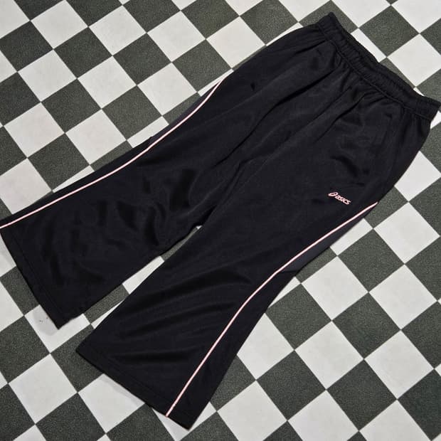 ASICS 아식스 7부 부츠컷 트레이닝 팬츠