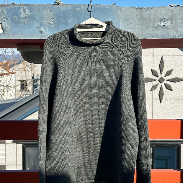 빈티지 제이크루 롤넥 스웨터