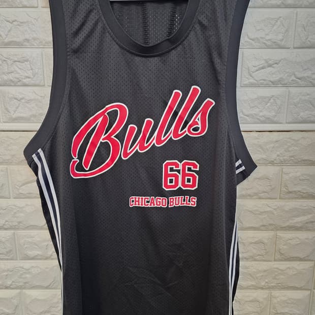 NBA 시카고 불스 농구 유니폼 XXL 블랙
