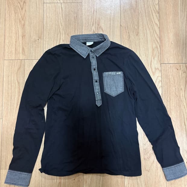 디젤 긴팔 티셔츠 카라티 