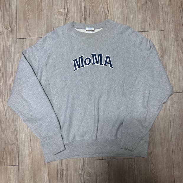 모마 디자인 X 챔피언 맨투맨 그레이 L
