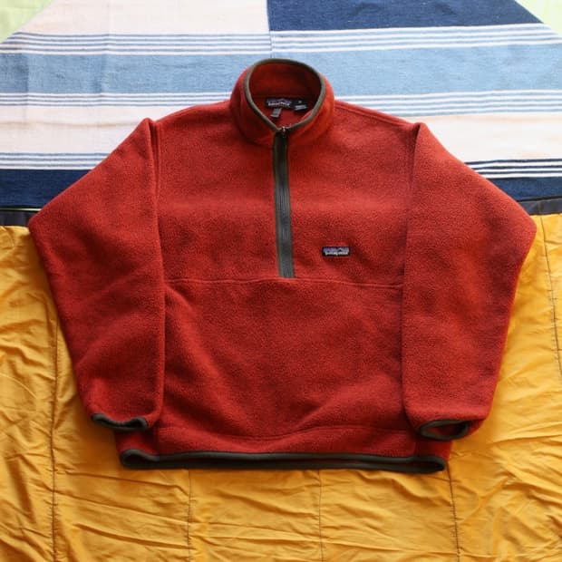 파타고니아 00s 마수피얼 신칠라 플리스 (Brick Red)
