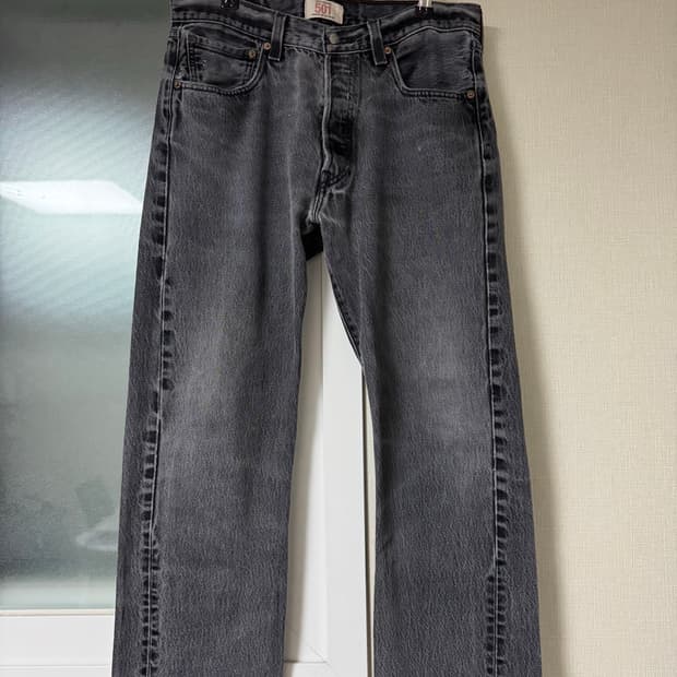 빈티지 리바이스 501 흑청 블랙 데님 levis