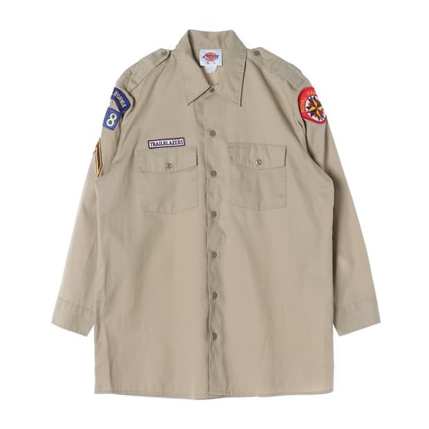 디키즈 빈티지 패치 데일리 워크셔츠