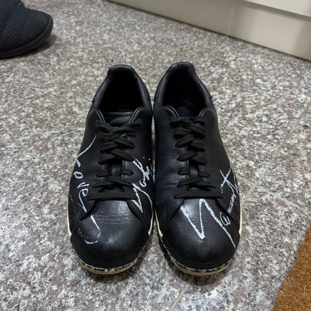 [245] 아디다스 Y-3 러브 요지야마모토 슈퍼스타 블랙