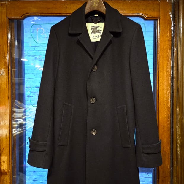 버버리 트위드코트