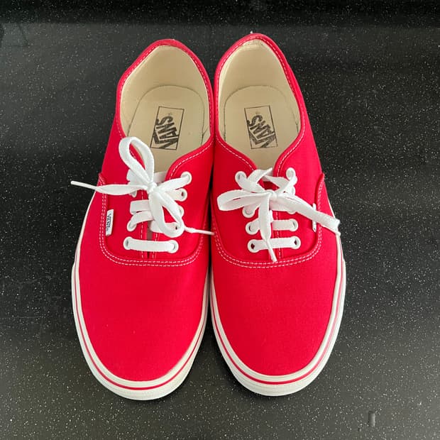 반스 어센틱 레드 290