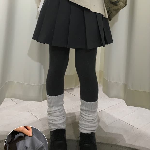 프레피 미니 플리츠 스커트