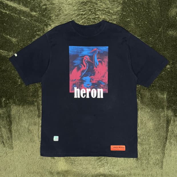 [L] Heron preston 헤론 프레스톤 19ss 크레인 티셔츠