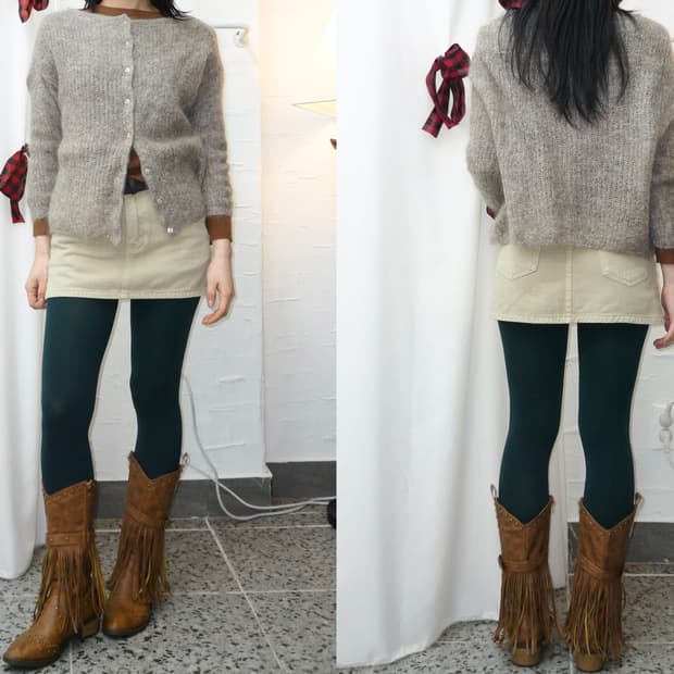 airy ivory cardigan
