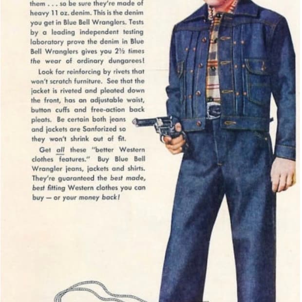 폴로 빈티지신치백 복각데님 청자켓 L