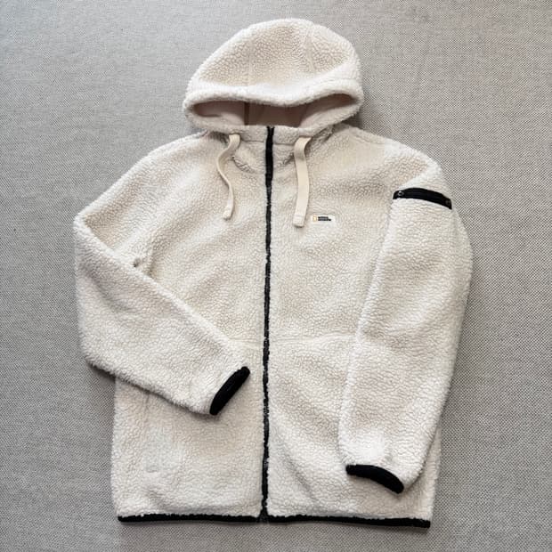 내셔널지오그래픽 플리스 후드집업