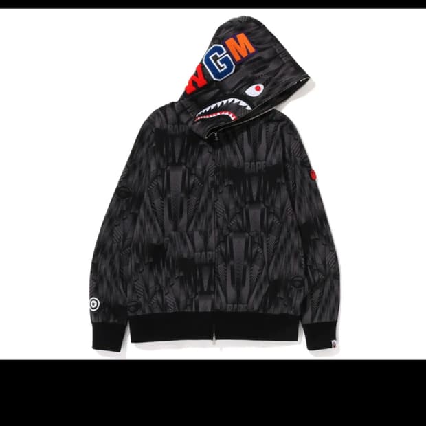 베이프 스피드 레이서 풀집업 후드집업