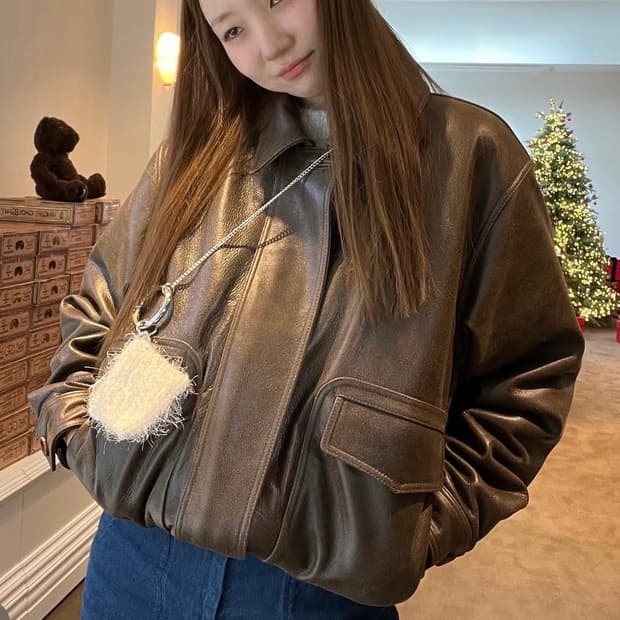 더바넷 The Barnnet A-2 가죽 점퍼 (Free)