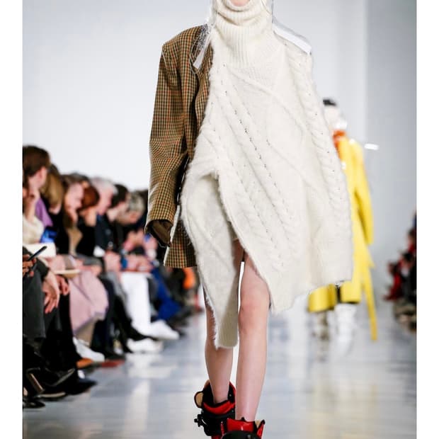 메종마르지엘라 오버사이즈 니트 2018 AW Collection