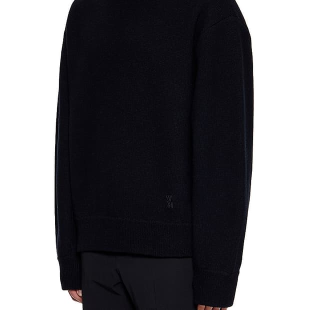 [구매] 우영미 / 24fw 라운드넥 스웨터 블랙 46