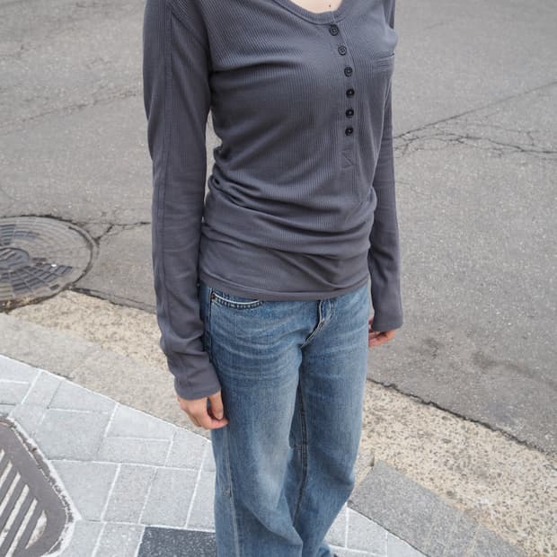 알렉산더왕 써멀 헨리넥 롱슬리브