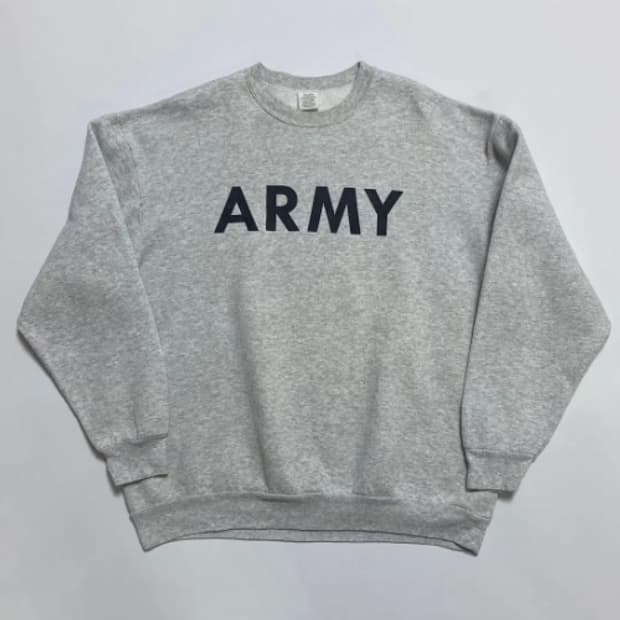 [L] 밀리터리 army 스웻 셔츠 맨투맨 S-15