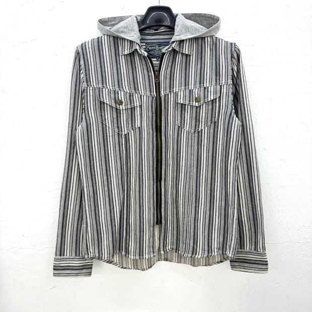 create barefoot 스트라이프 집업 자켓