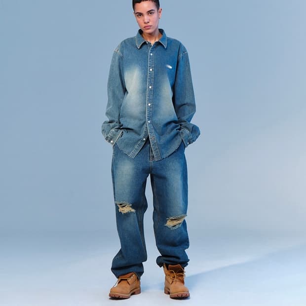 위캔더스 레이싱 데님 팬츠